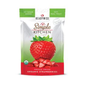 ReadyWise Organic FD Strawberries 6 Pack