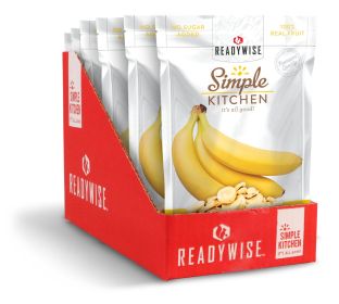ReadyWise Simple Kitchen Bananas 6Pk
