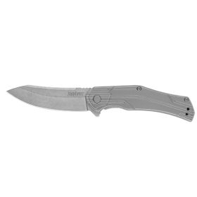Kershaw Husker Assisted 3 in Blade Stainless Handle