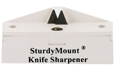 AccuSharp SturdyMount Knife Sharpener Silver Knife Sharpener 004C Plastic