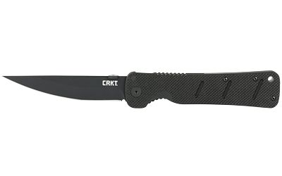 Columbia River Knife & Tool Otanashi noh Ken Knife Black Plain 4.5" 2906 Matte AUS 8