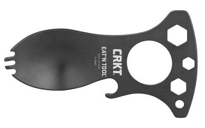 Columbia River Knife & Tool Eat'N Tool Tool Black Tool 4" Clam Pack 9100KC Teflon 3CR13