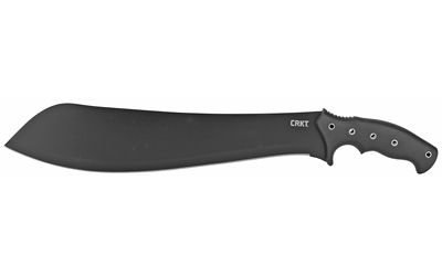 Columbia River Knife & Tool Halfachance Parang Fixed Blade Knife Black Plain w/Sheath 14" K920KKP Powder Coat 65Mn Carbon Steel