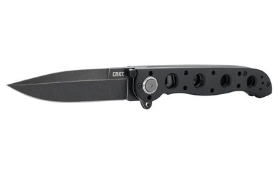 Columbia River Knife & Tool M16-03DB BLACK SPEAR POINT W/DEADBOLT ASSIST Folding Knife/Assisted Black Plain Spear Point 3.58" M16-03DB D2 Black