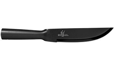Cold Steel Bushman Fixed Blade Knife Black Plain Bowie Secure-Ex Sheath with Ferrocerium Fire Steel 7" CS-95BUSK SK-5 High Carbon Black