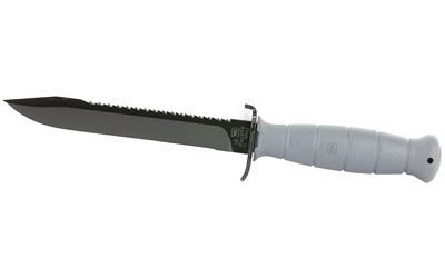 Glock Field Knife Fixed Blade Knife Gray Plain Root Saw 6.5" KG039180 1095 Carbon Steel