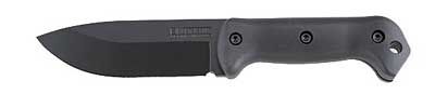 KABAR Becker Companion Fixed Blade Knife Black Plain Drop Point Sheath 5.25" Box BK2 1095 Cro-Van