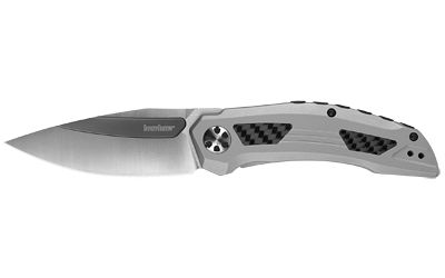 Kershaw Norad Folding Knife Silver Plain Drop Point 3.3" 5510 Stainless Steel