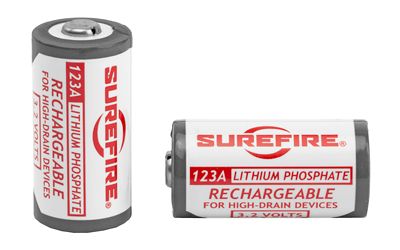 Surefire Battery 2/Pack White SFLFP123