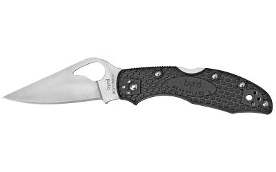 Spyderco Meadowlark 2 Folding Knife Silver BY04PBK2 8Cr13MoV Black
