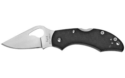 Spyderco Robin 2 Folding Knife Silver BY10GP2 8Cr13MoV Black