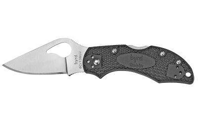 Spyderco Robin 2 Folding Knife Silver BY10PBK2 8Cr13MoV Black