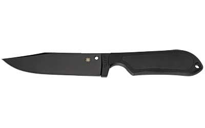 Spyderco Street Bowie Fixed Blade Knife Black Plain 5" FB04PBB VG-10