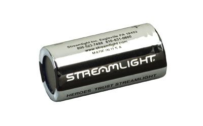 Streamlight 3V Lithium CR123 Battery TLR 6/Pack Clam Pack Black 85180
